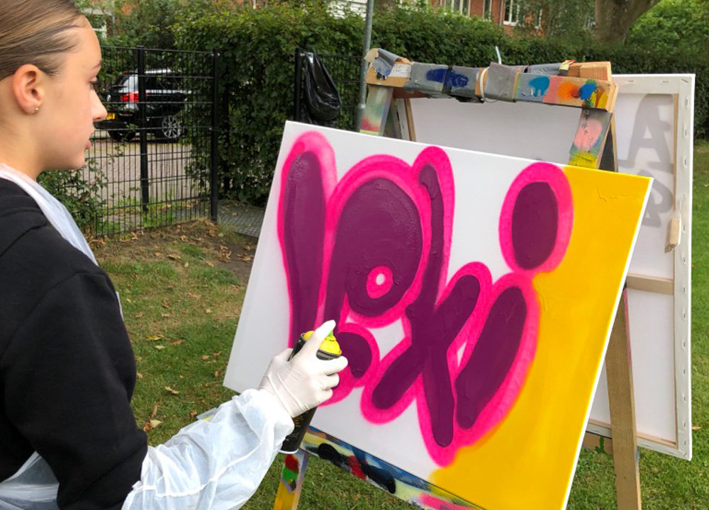 Graffiti workshop Bonaventura