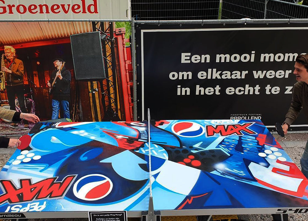 Schildering Pepsi