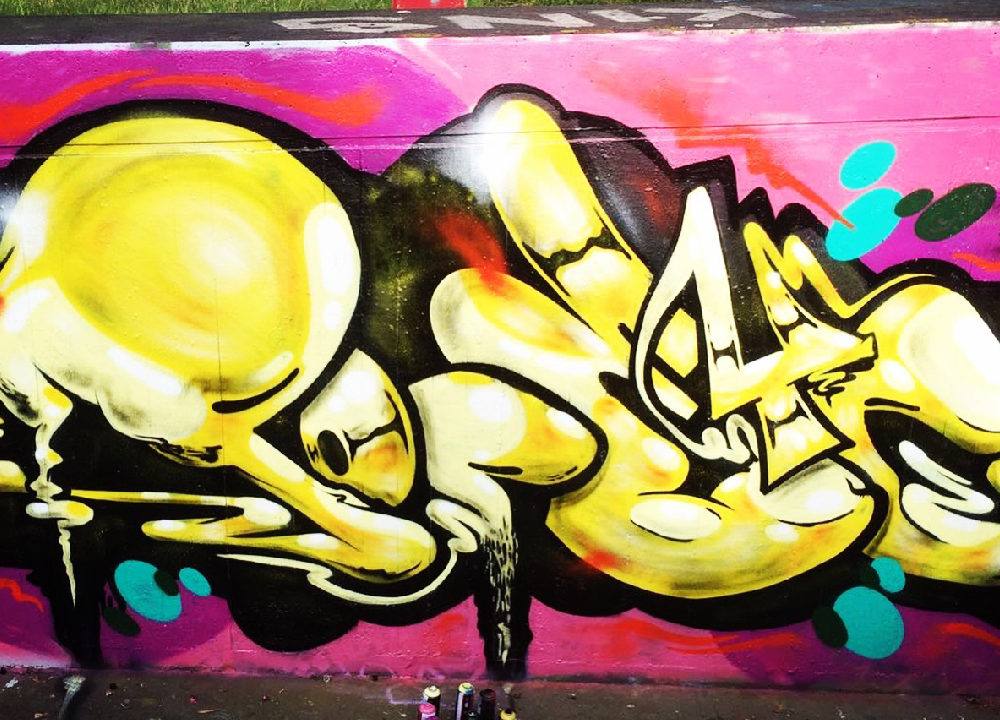 Schildering lettering