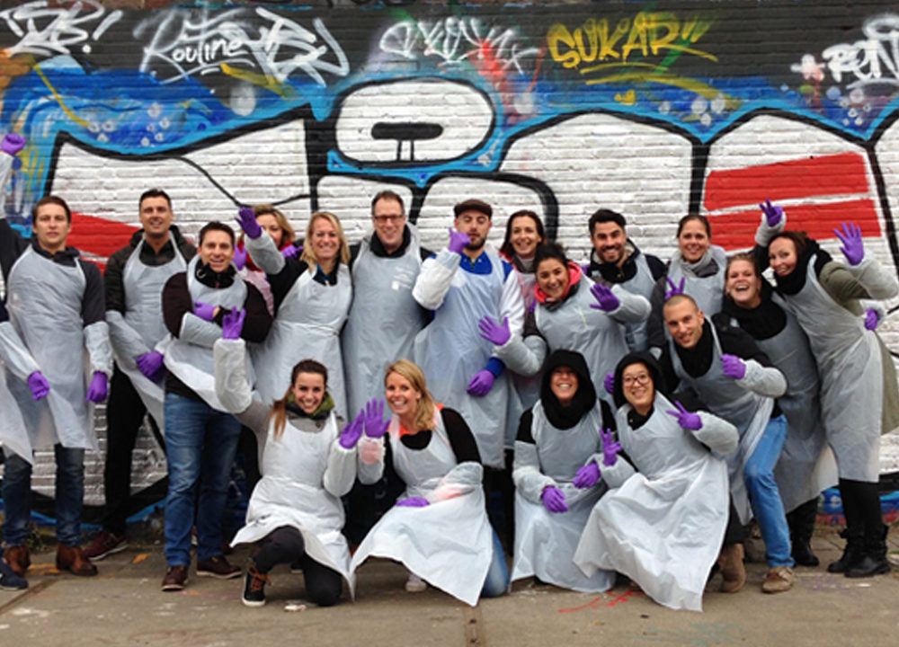 Graffiti workshop RTL Nederland